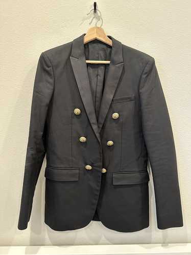 Balmain Balmain blazer black gold button