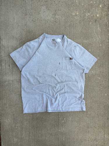 Dickies DICKIES GREY POCKET T-SHIRT