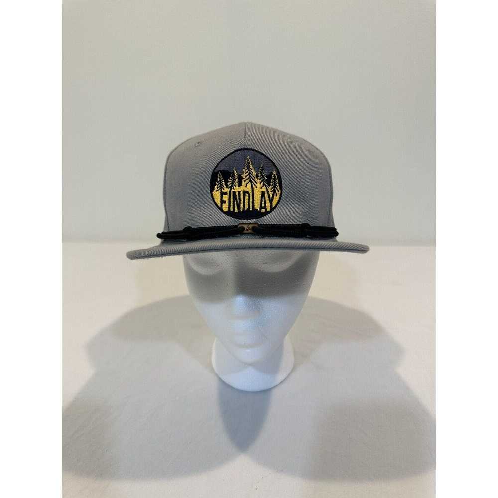 Other FINDLAY Logo Flat Bill Rope Snapback Hat Ex… - image 1