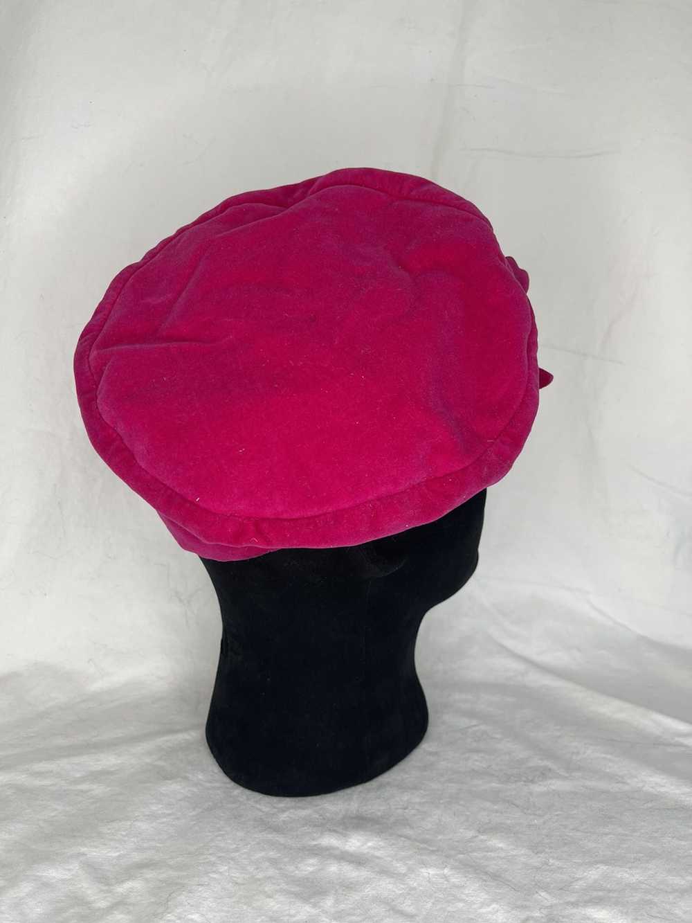 Vintage Vintage Vera velvet hat - image 4