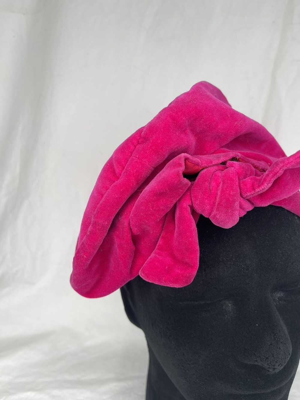 Vintage Vintage Vera velvet hat - image 6