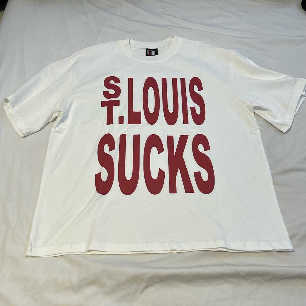 Streetwear × Vintage St. Louis sucks vintage shirt - image 1