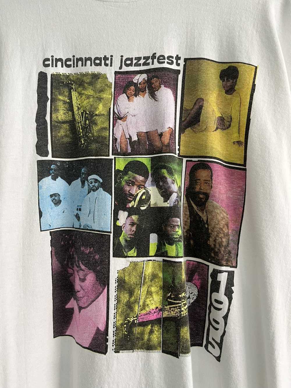 Rap Tees × Vintage Vintage 1995 Cincinnati Jazz F… - image 2