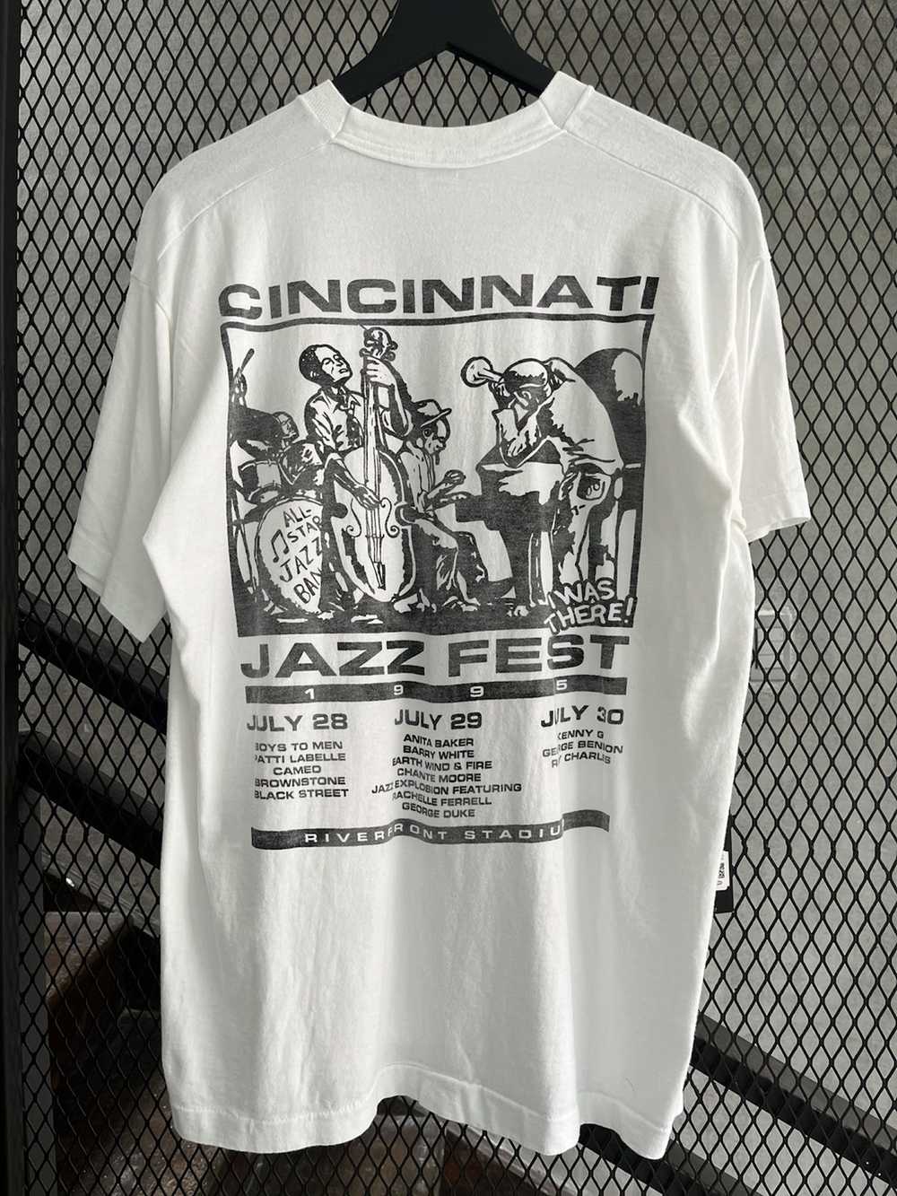 Rap Tees × Vintage Vintage 1995 Cincinnati Jazz F… - image 4