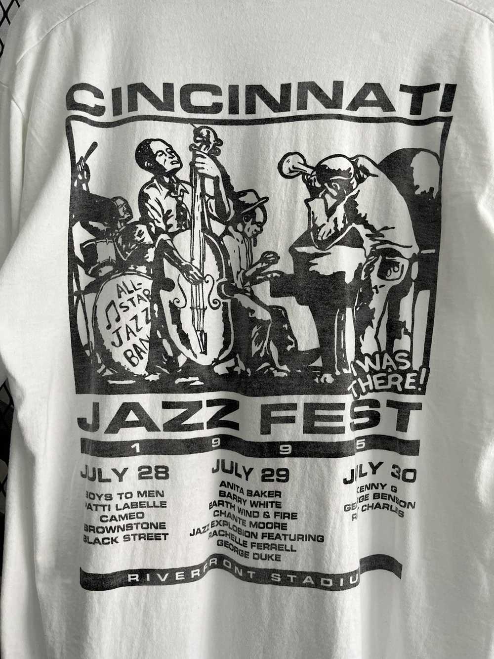Rap Tees × Vintage Vintage 1995 Cincinnati Jazz F… - image 5