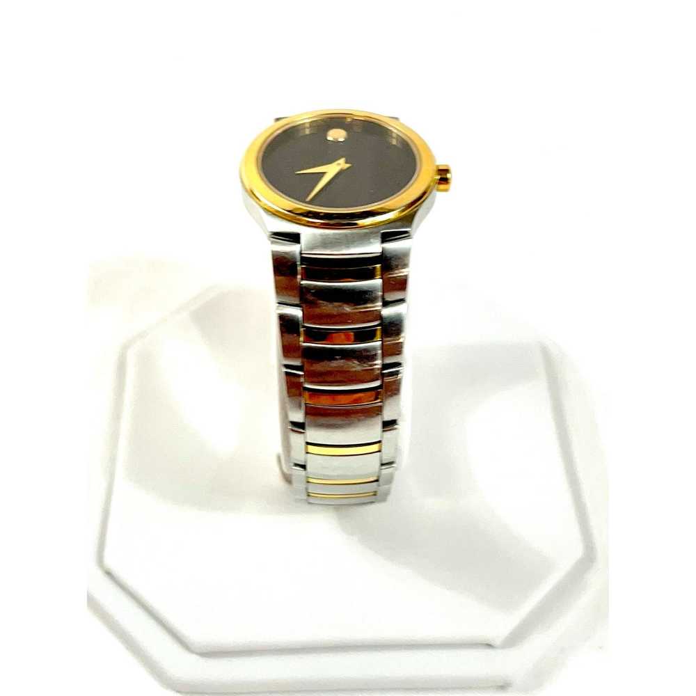 Movado Ladies Movado Kardelo Two Tone Stainless S… - image 10