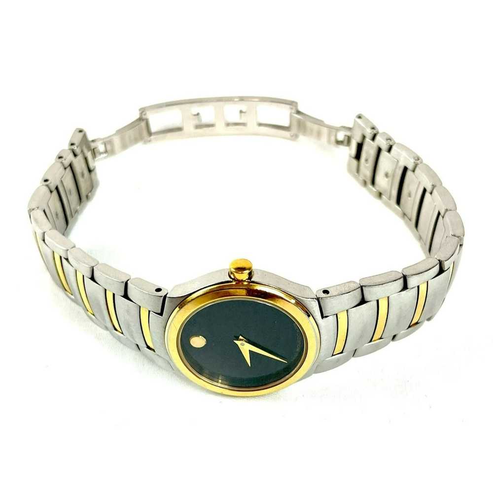 Movado Ladies Movado Kardelo Two Tone Stainless S… - image 9