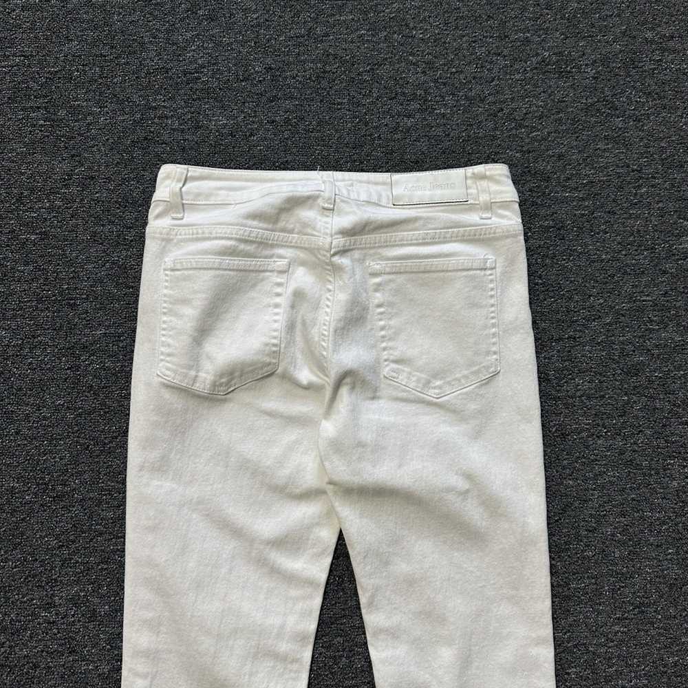 Acne Studios × Streetwear Acne Jeans Hex White De… - image 7