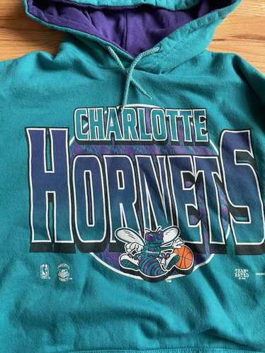 NBA × Vintage Vintage 1993 Charlotte Hornets Hood… - image 1
