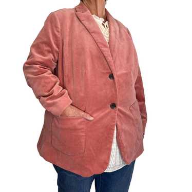 Other Talbots Classic Corduroy Blazer Pink Plus S… - image 1