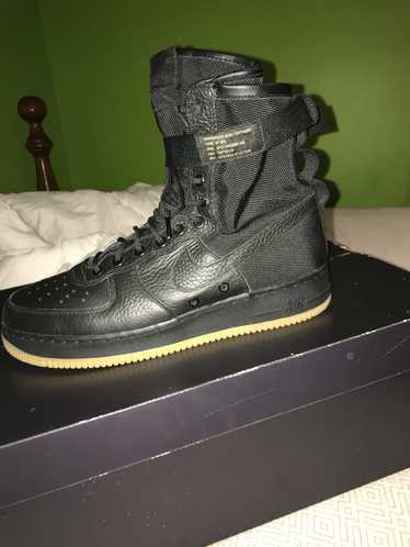 Nike Black Gum SF AF1s