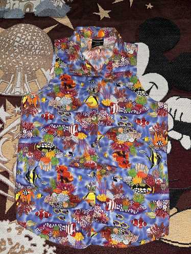 Vintage Vintage 90s Women’s Fish Aquarium Vest - image 1