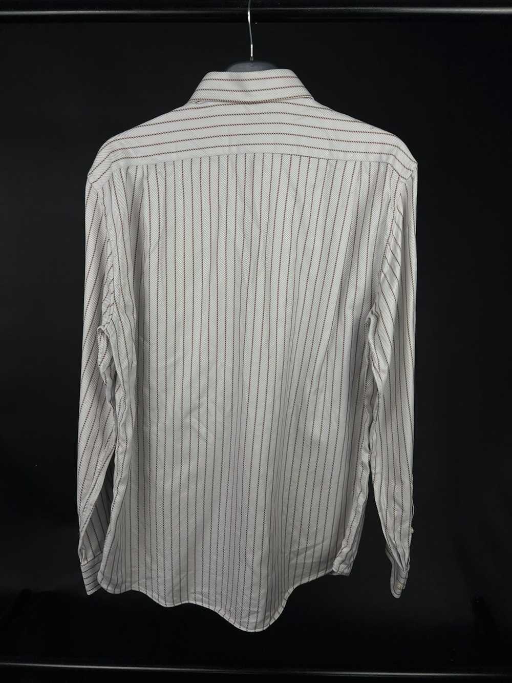 Pal Zileri × Vintage VTG Pal Zileri shirt white w… - image 5