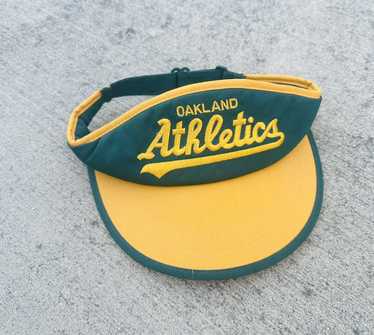 Vintage Oakland Athletics White Dome Plain Logo Snapback Baseball