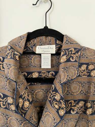 Dior Vintage Rare Christian Dior 100% Silk Pajama 