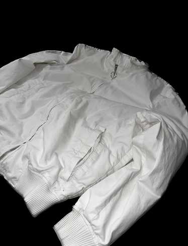 Zara Medium Zara Bomber Jacket White / Cream