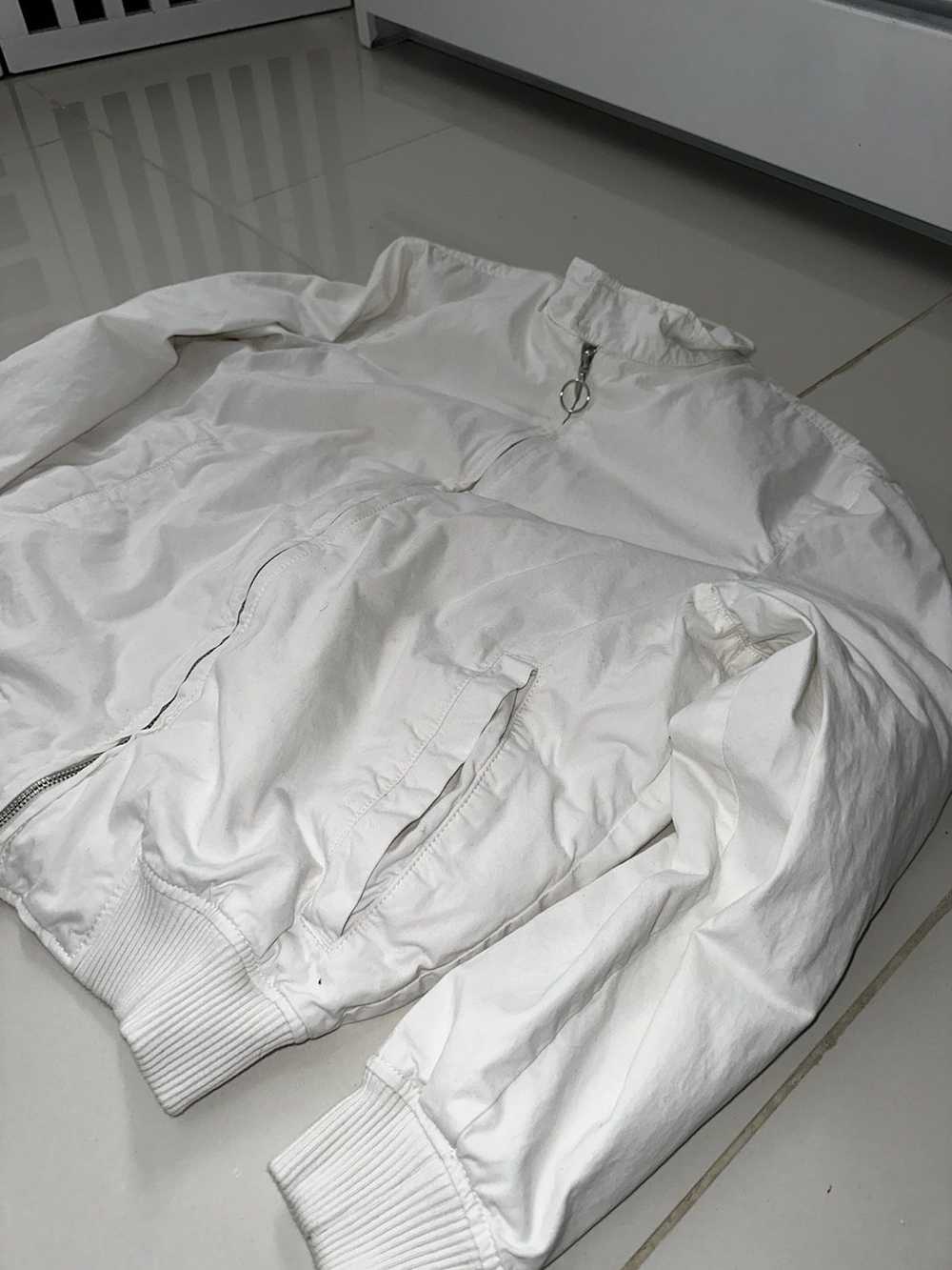 Zara Medium Zara Bomber Jacket White / Cream - image 4