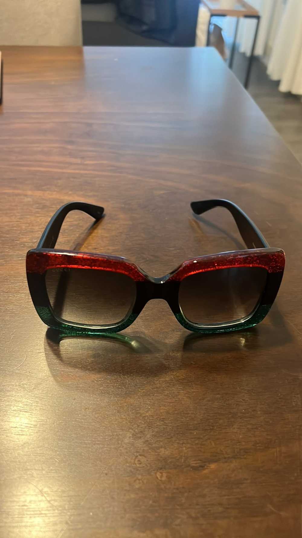 Gucci Web Accent Oversize Sunglasses - image 1