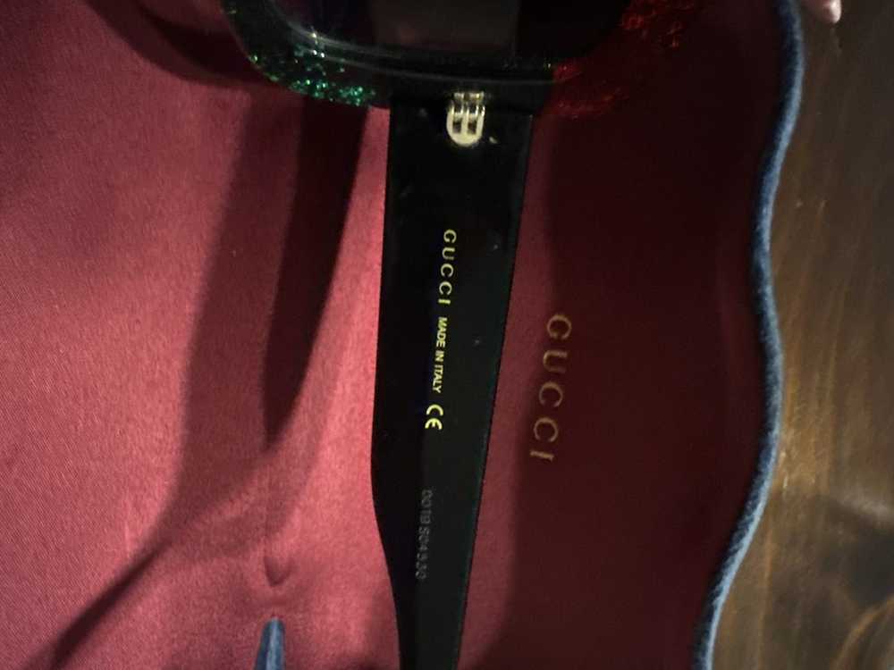 Gucci Web Accent Oversize Sunglasses - image 6