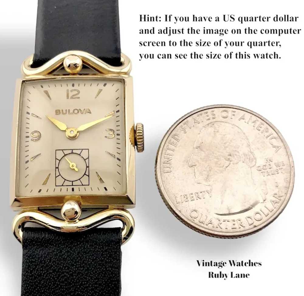 1951 Bulova Wilshire Vintage Watch - image 10