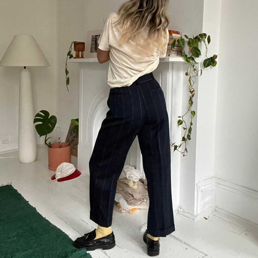 80’s French Made Wide Leg Trousers - image 5
