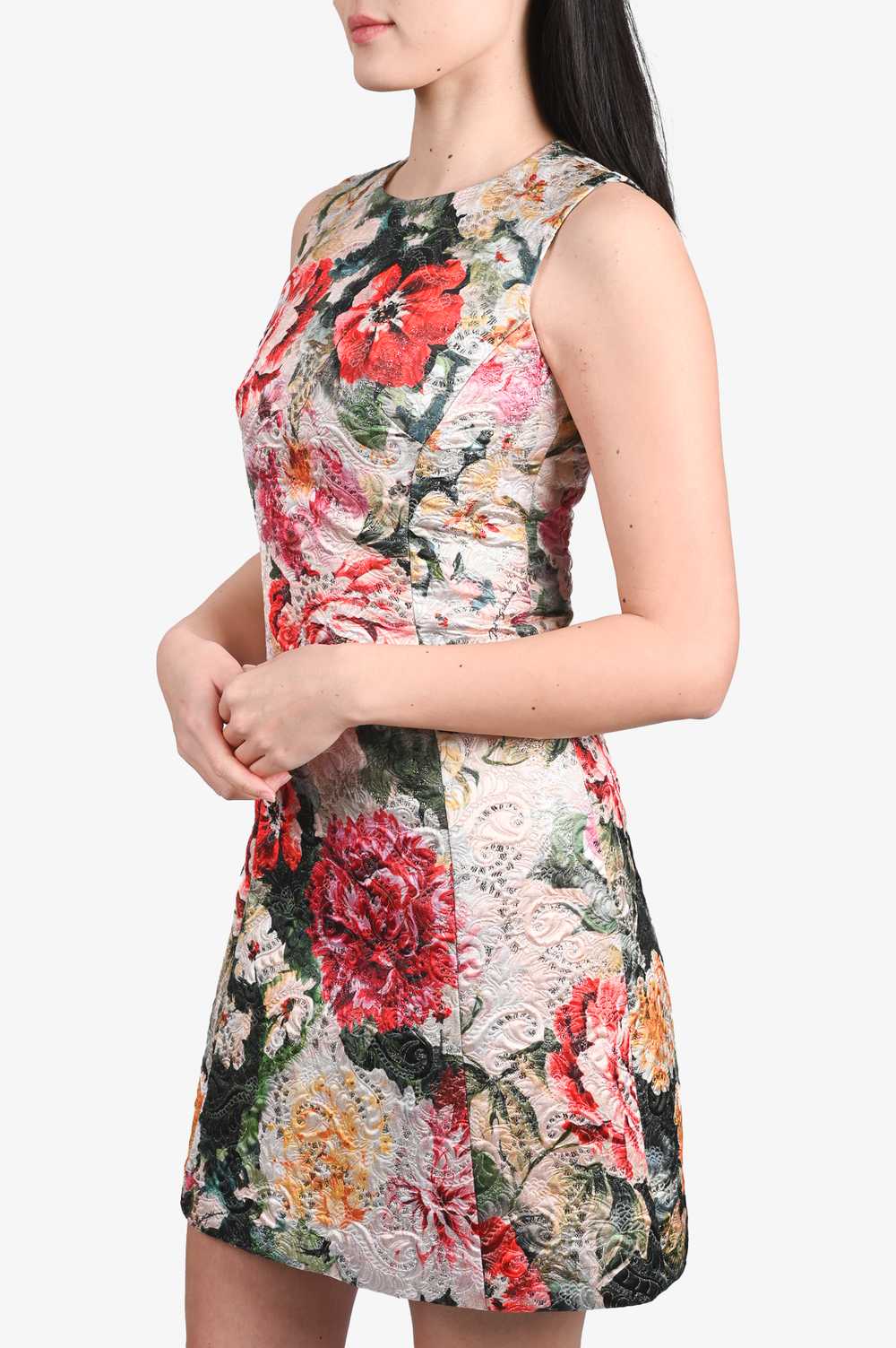 Dolce & Gabbana Multicolour Floral Sleeveless Dre… - image 2