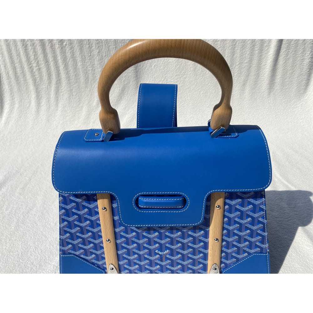 Goyard Saïgon leather handbag - image 2