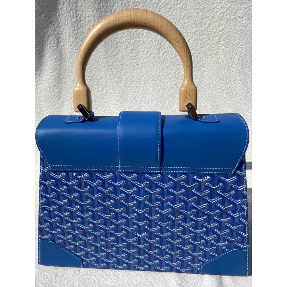 Goyard Saïgon leather handbag - image 4