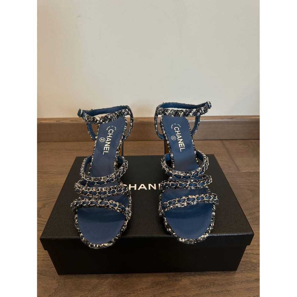 Chanel Tweed heels - image 6