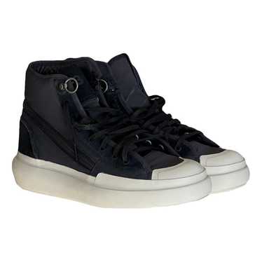 Y-3 by Yohji Yamamoto Leather high trainers - image 1