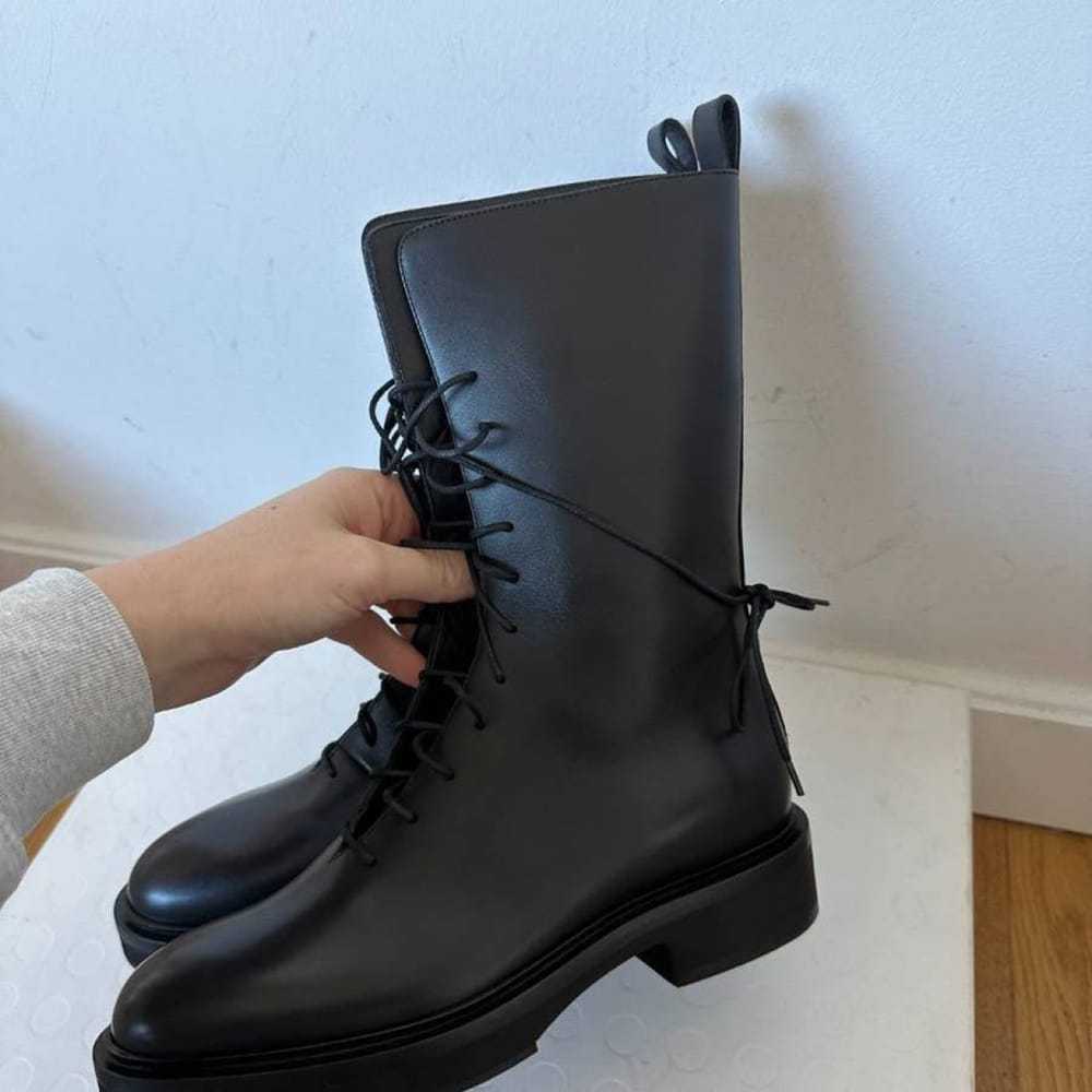 Khaite Leather western boots - image 11
