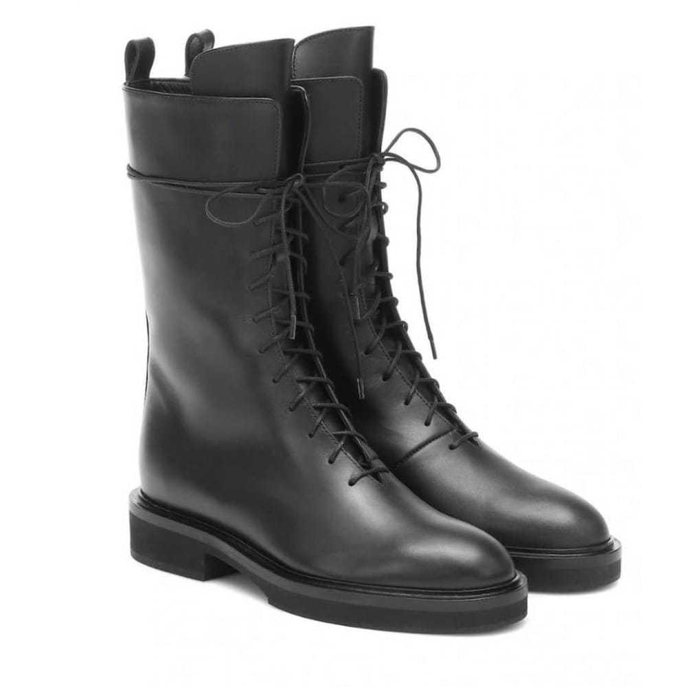 Khaite Leather western boots - image 2