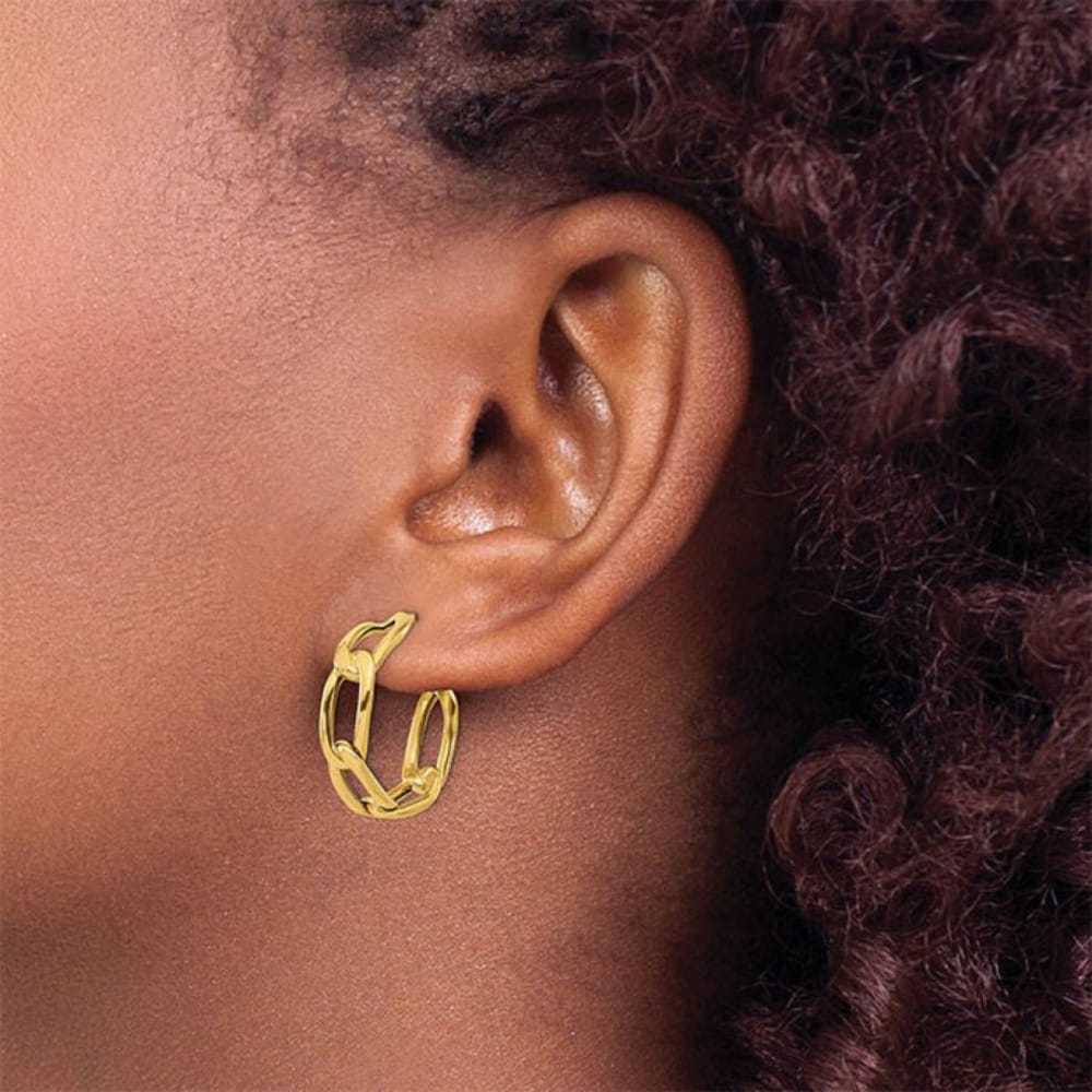 Apple Yellow gold earrings - image 3