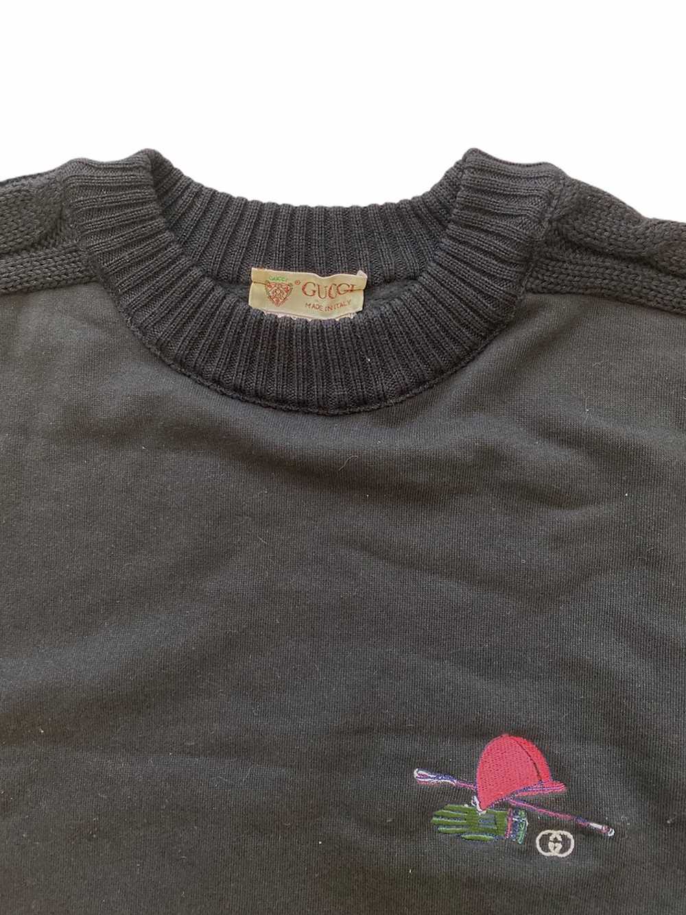Rare Vintage 1980s Gucci Sweater (L) - image 5
