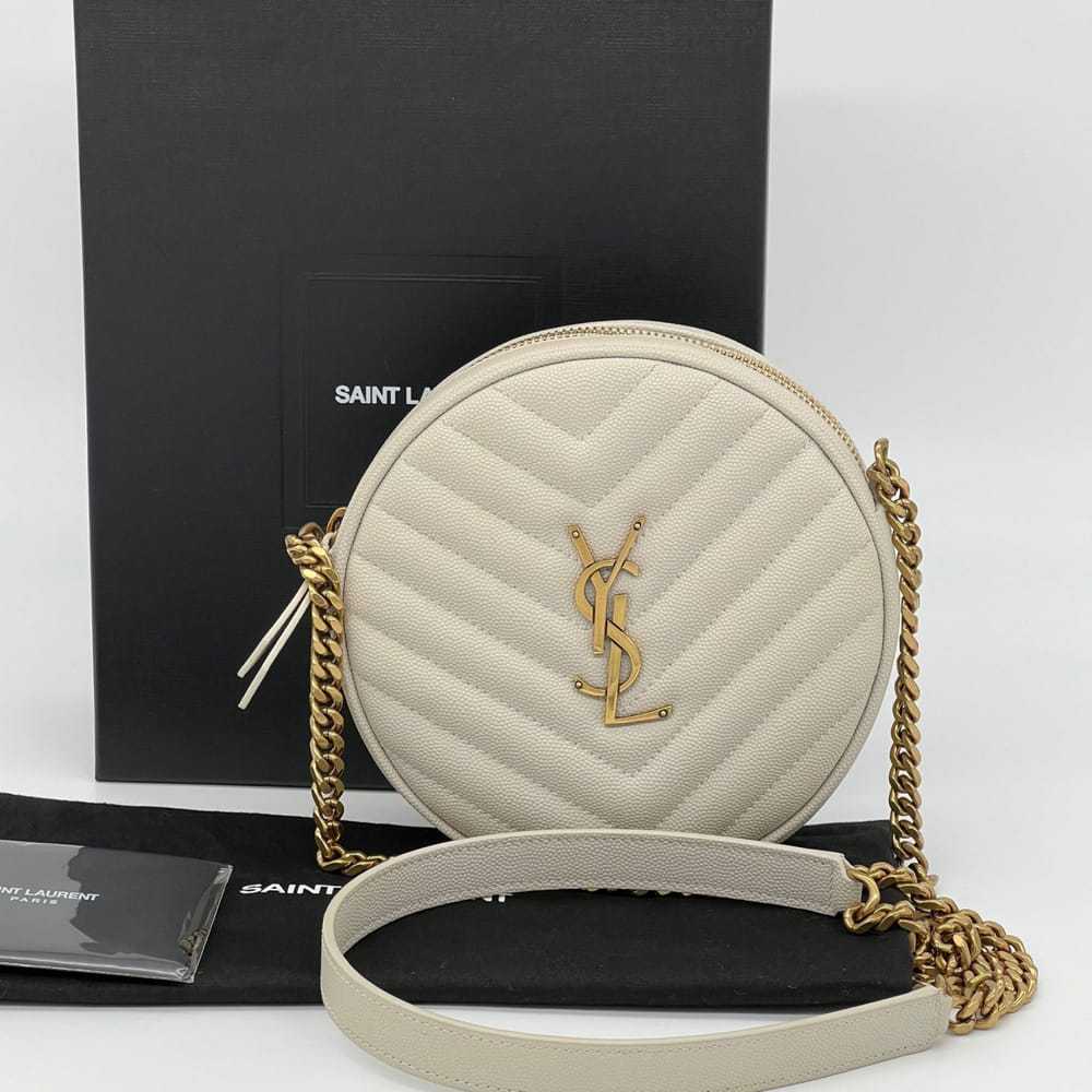 Saint Laurent Vinyle leather crossbody bag - image 3