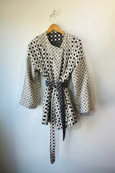 Ace and Jig Black and White Reversible Coat with B