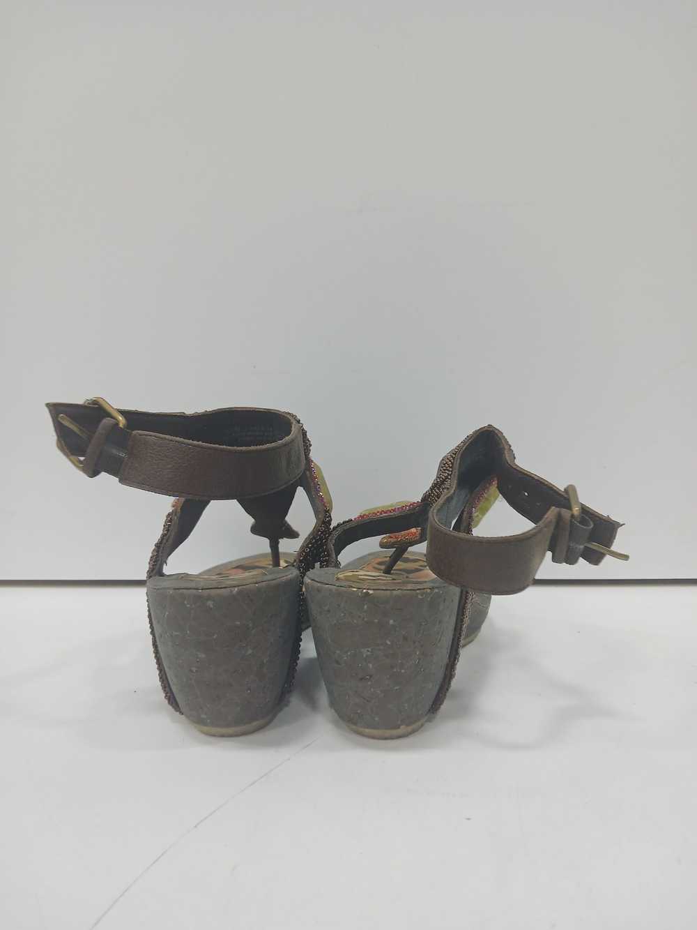 Sam Edelman S-Nalo Beaded Wedge Sandals Women's S… - image 3