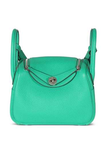 Hermès Mini Lindy Gris Etain PHW, Women's Fashion, Bags & Wallets