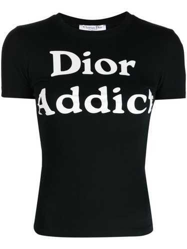 Christian Dior Pre-Owned Dior Addict logo-print T-