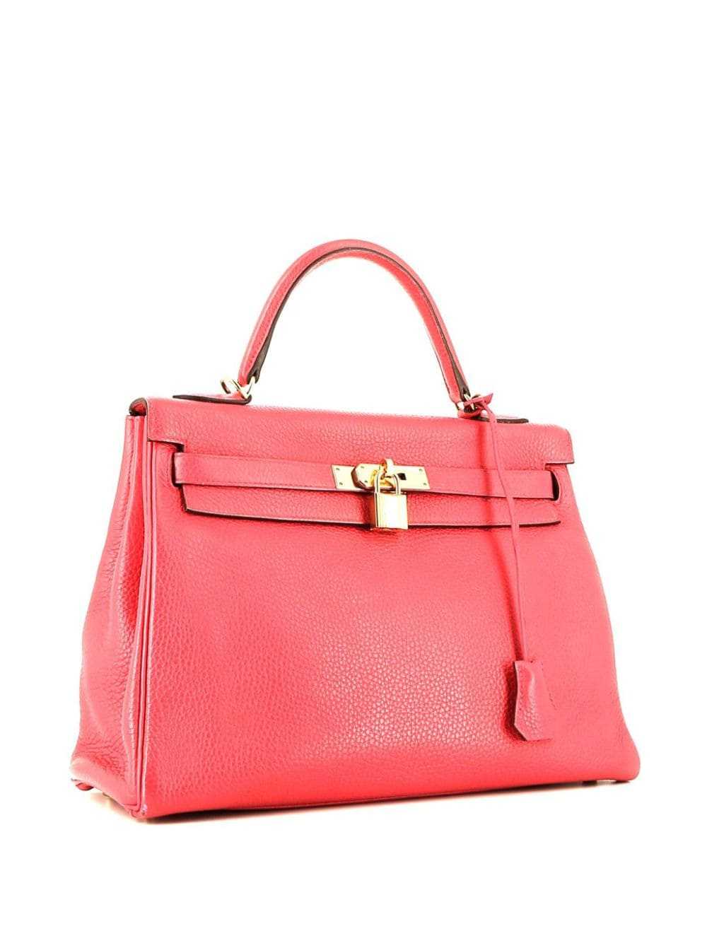 Hermès Pre-Owned Kelly 32 Retourne handbag - Pink - image 3