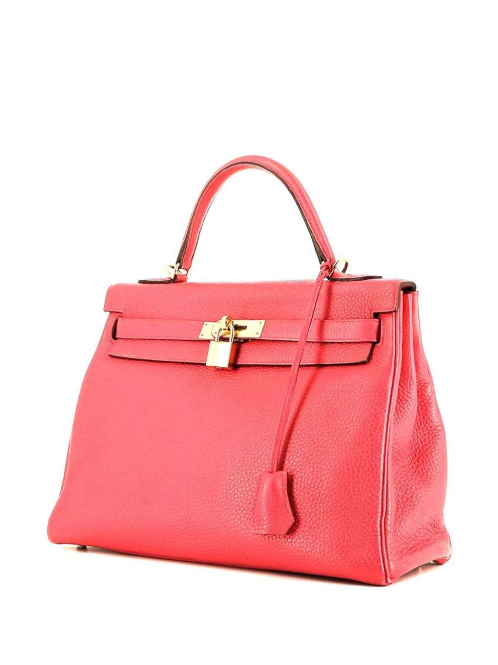 Hermès Pre-Owned Kelly 32 Retourne handbag - Pink - image 4