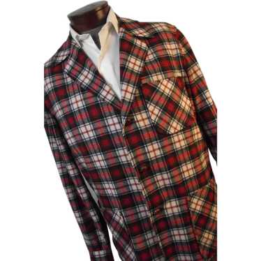 1960s Vtg Pendleton Mens 100% Wool 49er Jacket Pl… - image 1