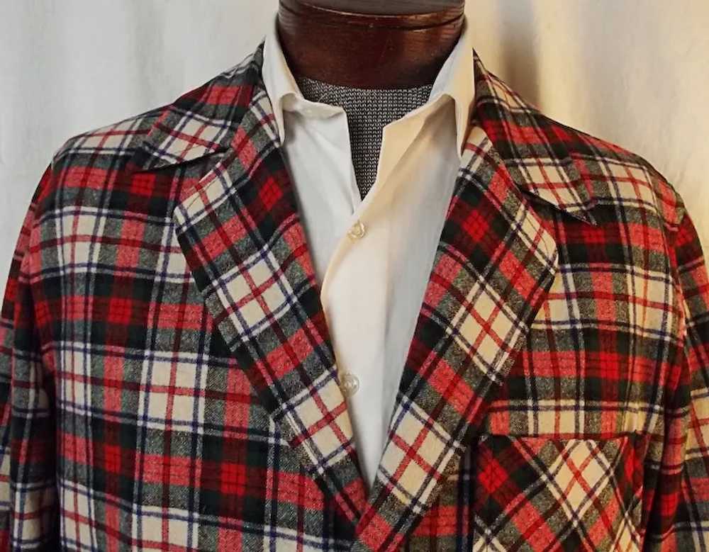1960s Vtg Pendleton Mens 100% Wool 49er Jacket Pl… - image 4