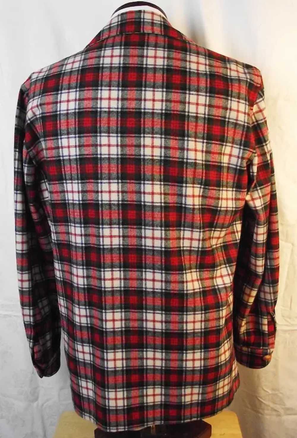 1960s Vtg Pendleton Mens 100% Wool 49er Jacket Pl… - image 6
