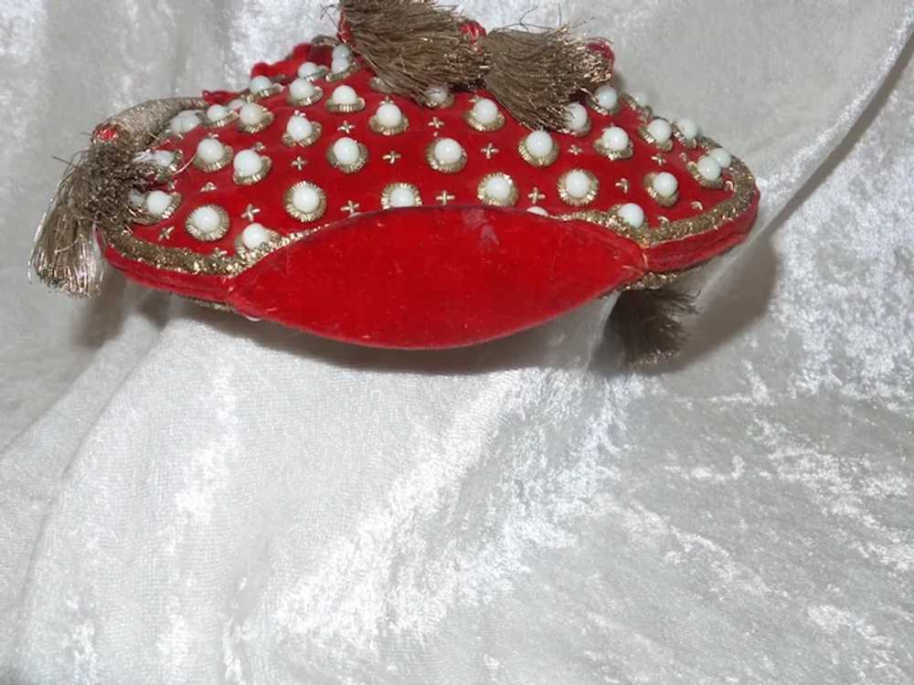 Antique Beaded Reticule - image 6