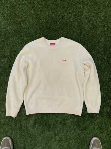 Supreme Cream/Red Classic Logo LS Top (SS15) – Refresh PGH