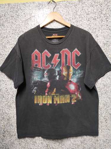 Ac/Dc × Band Tees × Vintage VINTAGE SUN FADED ACDC