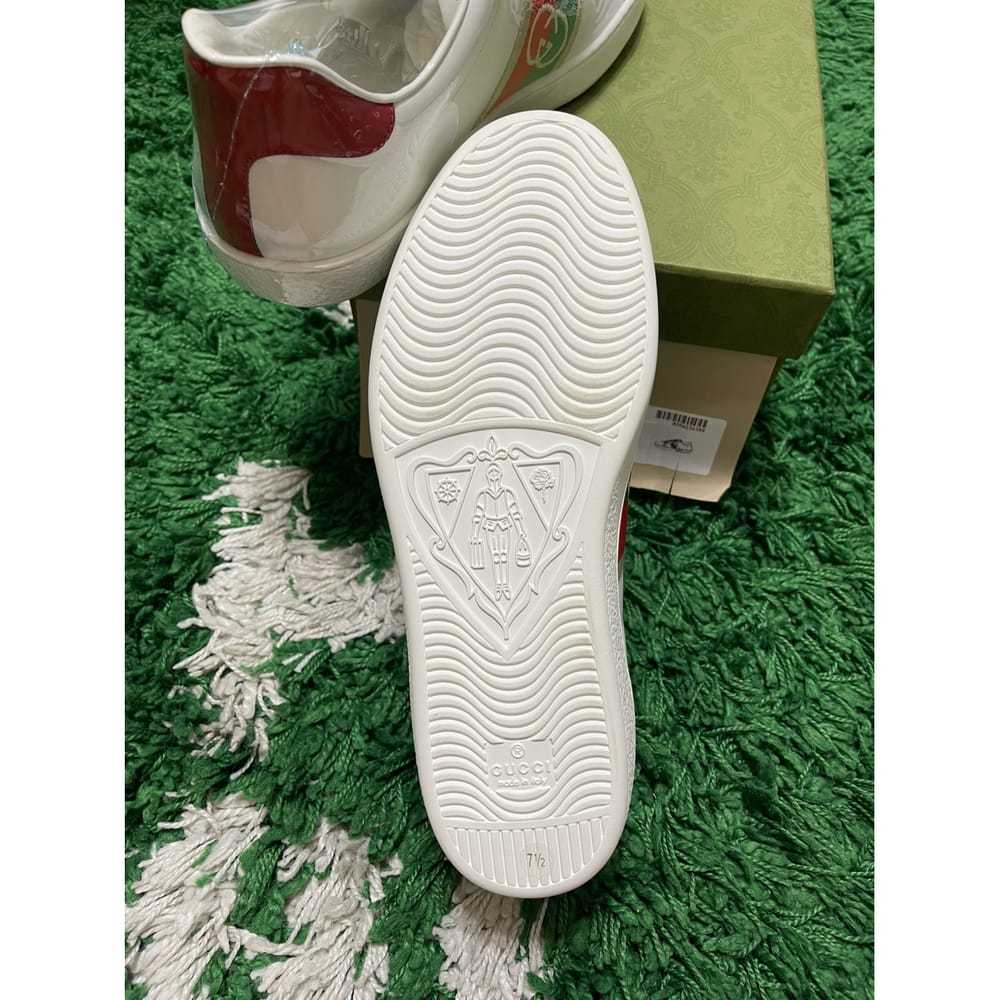 Gucci Ace leather low trainers - image 6