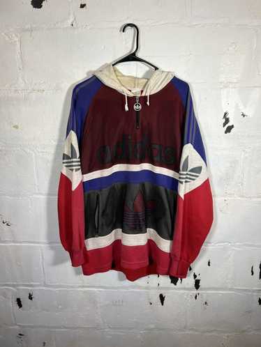 Vintage 80s adidas hoodie - Gem