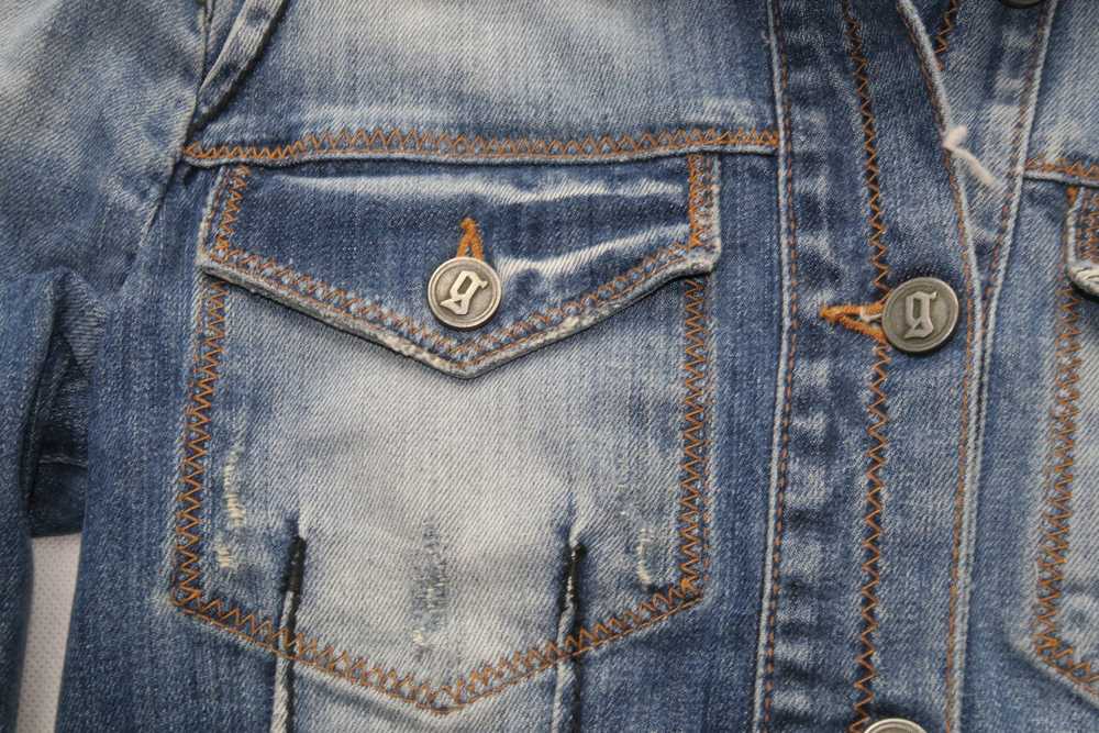 Galliano GALLIANO denim jacket 38 jeans Y2K - image 3